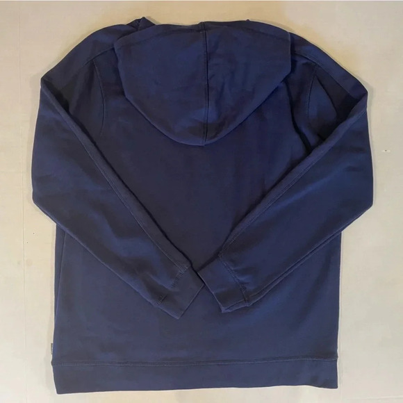 Eddie Bauer Navy Blue Lounge Hoodie Men’s Size Medium - Picture 3 of 7